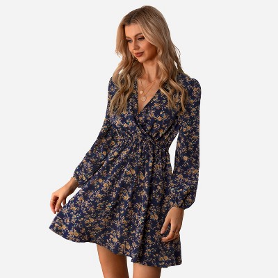 floral dress with sleeves